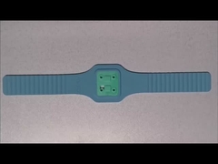 シリコン ブレスレット 磁石で覆い