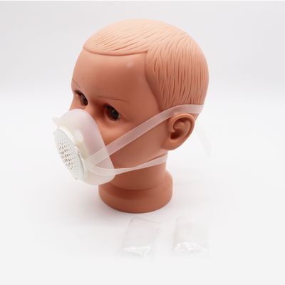 Medical Grade 10mm Width Silicone Rubber Head Strap with Adjustable and Soft Headstrap