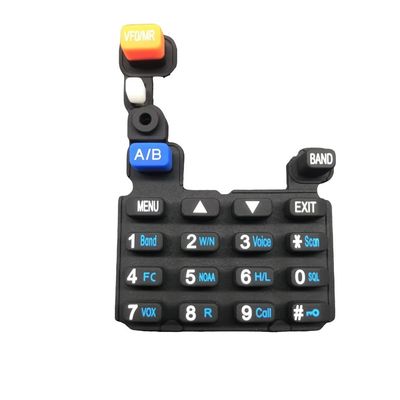 Langlebige Alterungsbeständigkeit Silikonknopf P+R Tastatur für Mobiltelefon