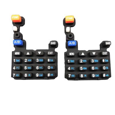 Langlebige Alterungsbeständigkeit Silikonknopf P+R Tastatur für Mobiltelefon