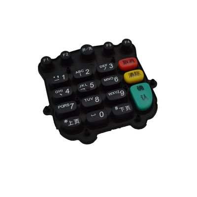 Customized Silicone Keypad For POS Machine Heat-Resistant Eco-Friendly