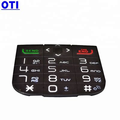 Silicone Keypad Buttons for Cellphone