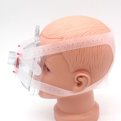 Silicon Rubber CPAP White Headgear Headstrap for Mask