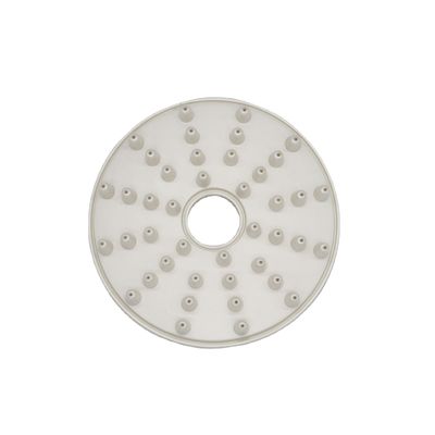 One Function Waterproof Silicone Rainfall Shower Head for Bathroom Faucet Spout Type