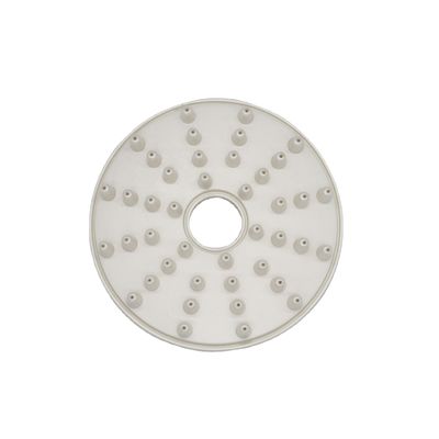 Silicone White Color Water Saving Shower Head Replacement for Medical Machinery Products