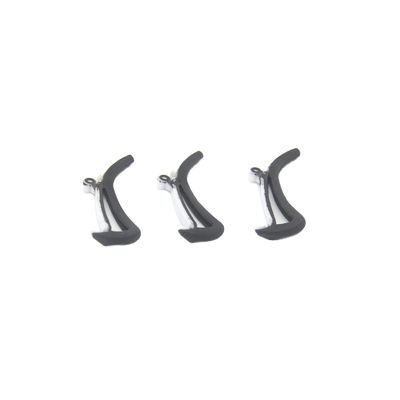 Overmolded Conductive Silicone and Plastic Ear Hanging