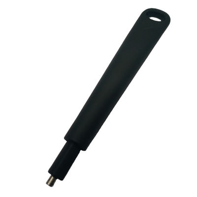 Custom Black Silicone Rubber Heat-Resistant Pot Handle with Metal Strength and Grip