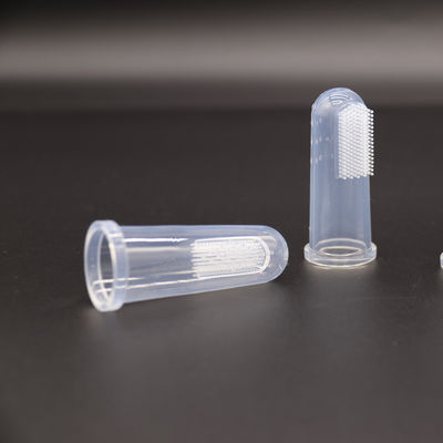 Food Grade Silicone Baby Finger Toothbrush for Oral Cleaning