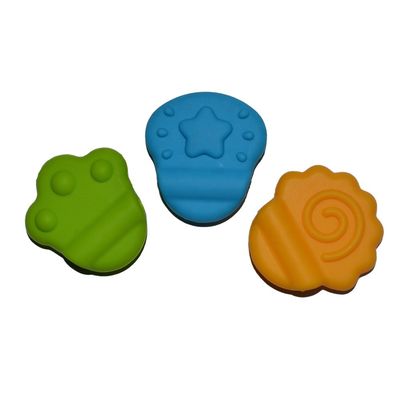 Custom Food Grade Silicone Baby Teether Mini Safety Silica Gel Teether