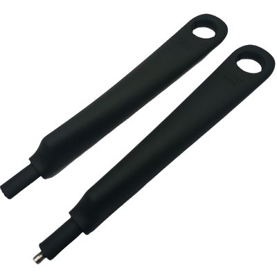 Custom Black Silicone and Metal Handles for Pan Holder Hand Grip Design