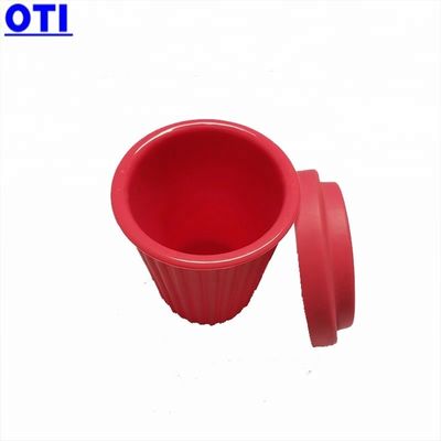 Custom Silicone Pet Bowl for Dogs Durable Container 100% Pure Silicone Custom Design