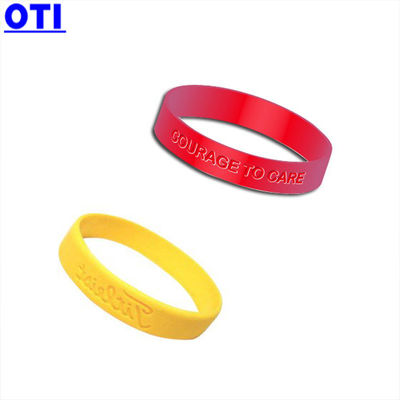 Other Regional Feature Custom Blue Round Silicone Rubber Cool Bracelet