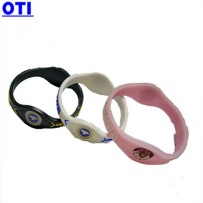 Other Regional Feature Custom Blue Round Silicone Rubber Cool Bracelet