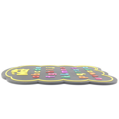 Cutting Processing Service OEM Silicone Label Rubber Raised Logo Colored Tag Signage