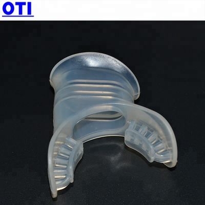 Customized Cutting Service Clear Silicone Snorkel Mouthpiece for Diving
