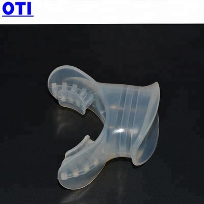 Customized Cutting Service Clear Silicone Snorkel Mouthpiece for Diving