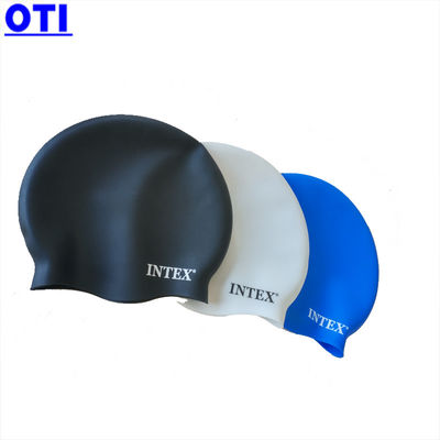 Customized Multicolor Waterproof Silicone Swimming Cap for Competitive Swimmers