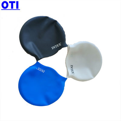 Custom Printing Silicone Swim Cap with Cutting and Custom Service