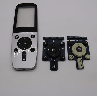 Tastiera in gomma di silicone con chiavetti personalizzati per PC e retroilluminazione laser