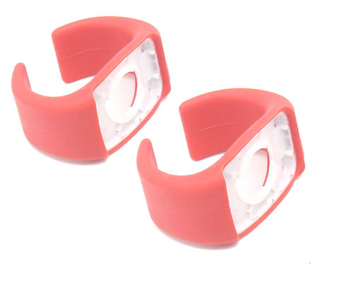 Customized Silicone Watchband Overmolding Silicone On Plastic For Watchband