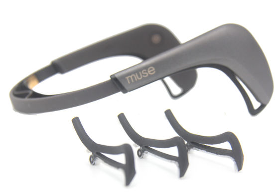 Custom Silicone Earhook for Muse Brainlink with Metal Elastomer