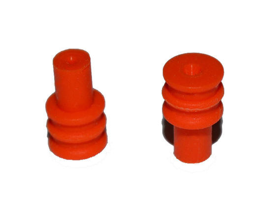 Silicone Connector Wire Seal Custom Silicone Single Wire Seals Rubber Seal Plug