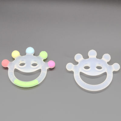 Food Grade Silicone Baby Teether Toys Silicone Non-toxic Baby Rattles Teething Toys For Baby
