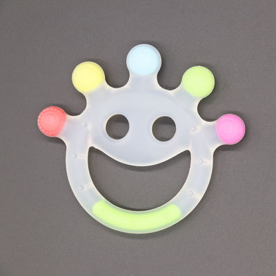 Food Grade Silicone Baby Teether Toys Silicone Non-toxic Baby Rattles Teething Toys For Baby