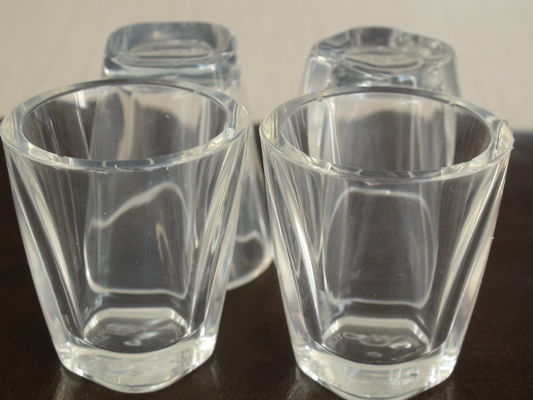 Personaliza la taza de silicona de alta transparencia Taza de vino de silicona líquida