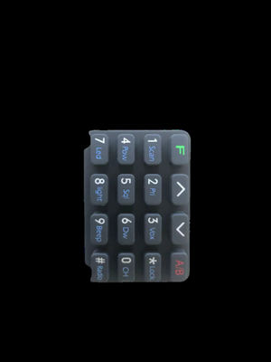 Custom Silicone Rubber Keypad Interpone Keypad Intercom Button