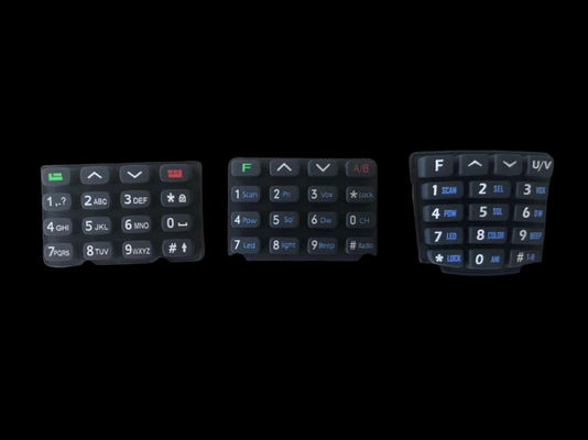 Custom Silicone Rubber Keypad Interpone Keypad Intercom Button