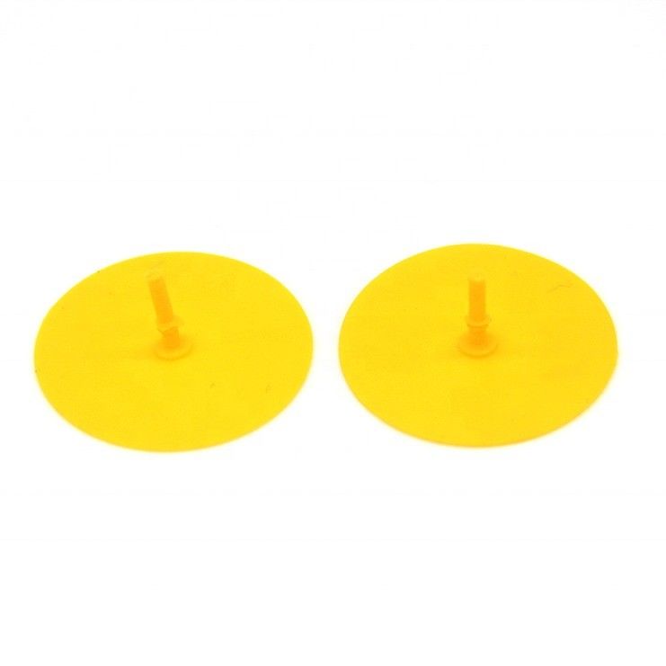 Round 25.5mm Dia Custom Made Silicone Rubber Mini Non-Return Mask Intake Umbrella Valve