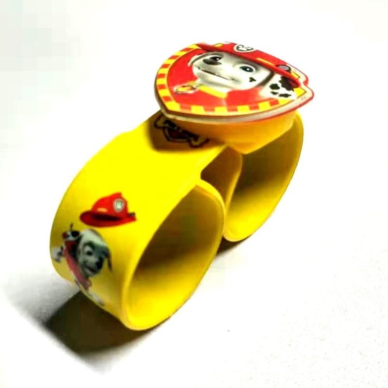 Silicone Slap Band Colored Rubber Snap Band with Customized Technique Other Style