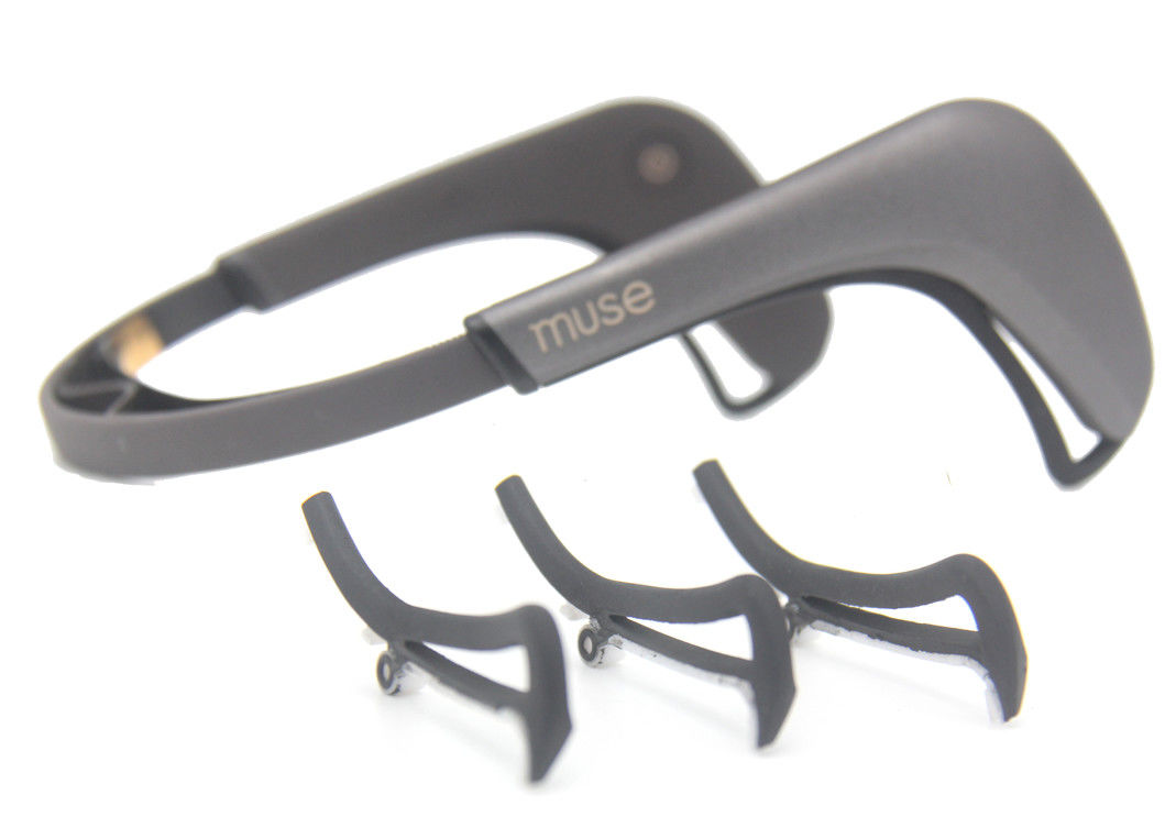 Custom Silicone Case Cover on Metal Elastomer Earhook for Muse Brainlink Conductive Silicone Earhook